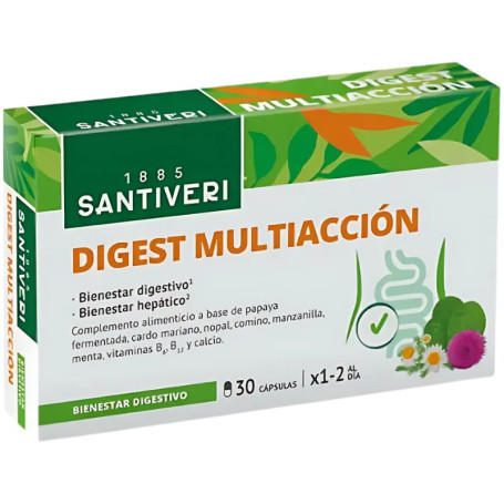 Digest Multiaccion 30 Cápsulas Santiveri