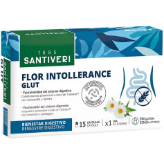 Flor Intollerance Glut 15 Cápsulas Santiveri