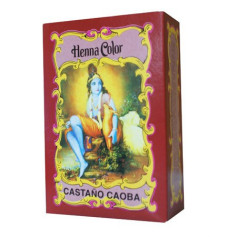 Henna Castaño Caoba Polvo Radhe Shyam
