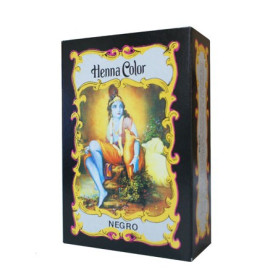 Henna Negro Polvo Radhe Shiam