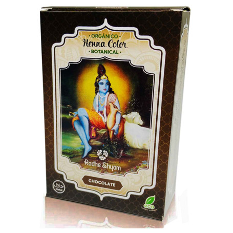 Henna Polvo Chocolate Radhe Shyam
