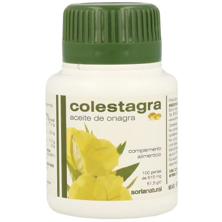 Colestagra Aceite De Onagra 100 Perlas Soria Natural Alimentacion