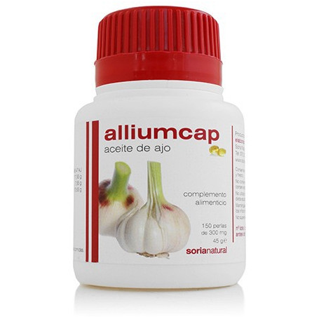Aceite De Ajo 150 Perlas Soria Natural Alimentacion