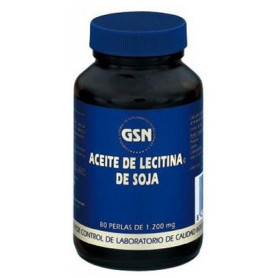 Aceite Lecitina De Soja 80 Perlas G.S.N.