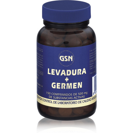 Levadura + Germen De Trigo 150 Comprimidos G.S.N.