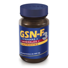 F-3 Multivitaminico 60 Comprimidos G.S.N.