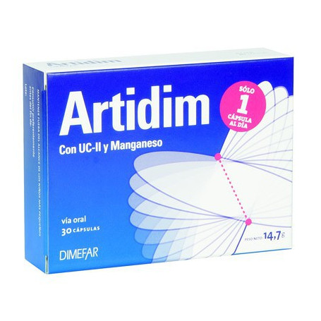 Artidim Uc-Ii 490Mg. 30 Capsulas Dimefar
