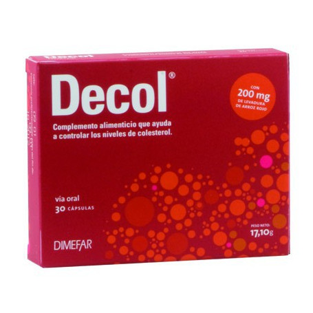 Decol 30 Capsulas 570Mg. Dimefar