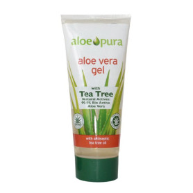 Gel De Aloe Vera Eco con Arbol De Te 200Ml. Aloe Pura