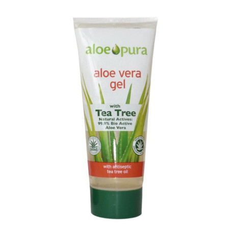 Gel De Aloe Vera Eco con Arbol De Te 200Ml. Aloe Pura
