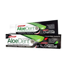 Dentífrico Aloe Vera con Carbon Activo 100Ml. Evicro