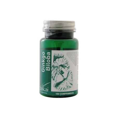 Ginkgo Biloba 100 Comprimidos 500Mg. Sakai