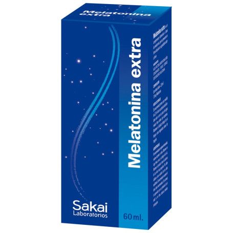 Melatonina Extra Liquida 60Ml. Sakai