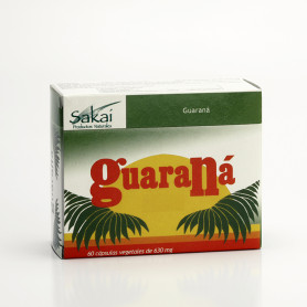 Guarana 60 Capsulas 500Mg. Sakai