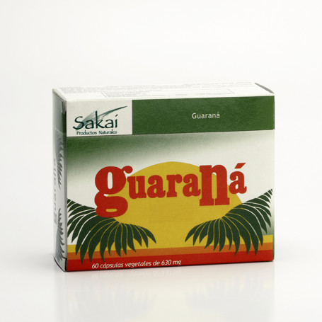Guarana 60 Capsulas 500Mg. Sakai