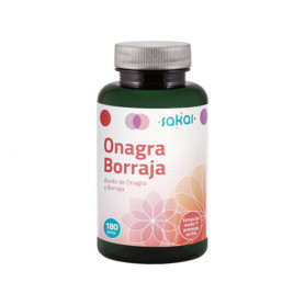 Onagra + Borraja 180 Perlas 715Mg. Sakai