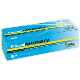 Fitovial Memory 12 Viales 10Ml. Sakai