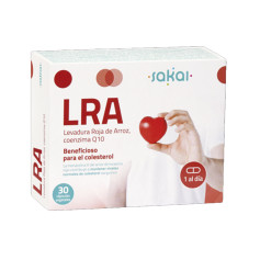 Lra Levadura Roja De Arroz 30 Capsulas Sakai