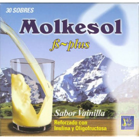 Molkesol Vainilla Enzimatico con Estevia 30 Sobres Ynsadiet