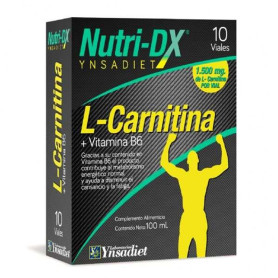 Nutri Dx L-Carnitina 10 Ampollas Ynsadiet