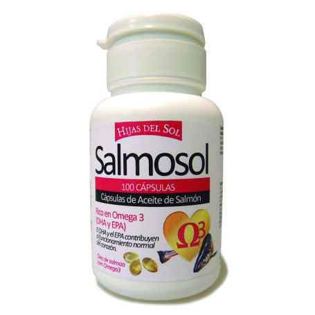 Salmon Omega 3 500Mg. 100 Perlas Hijas del Sol