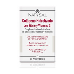 Colágeno con Silicio y Vitamina D 80 Comprimidos Natysal