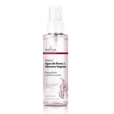 Agua De Rosas y Glicerina 100Ml. Natysal