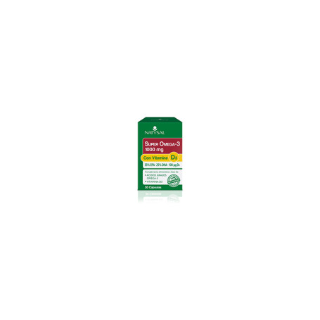 Super Omega 3 con Vitamina D3 30 Capsulas Natysal