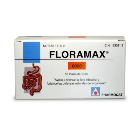 Floramax 6000 10 Viales Fharmocat