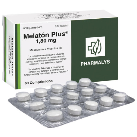 Melatón Plus 60 Comprimidos Fharmocat
