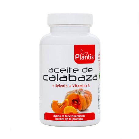 Aceite De Calabaza con Selenio 180 Capsulas Plantis
