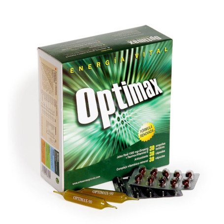 Optimax 90 Cápsulas Artesania Agricola