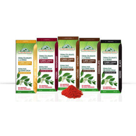 Crema Color Cabello Caoba 80Ml. Corpore Sano