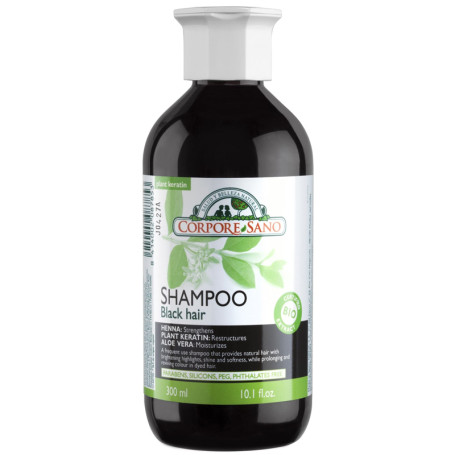 Champu Henna Cabello Negro 300Ml. Corpore Sano