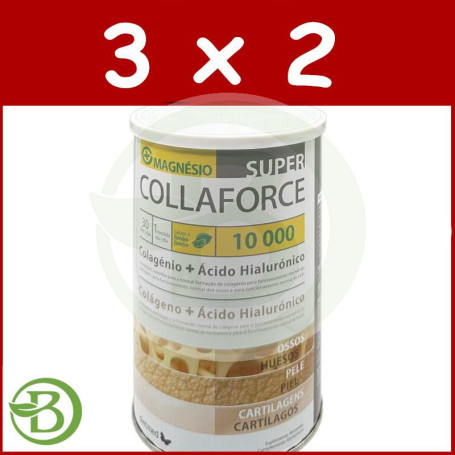 Pack 3x2 Super Collaforce 10.000 Magnesio (Limón) 450Gr Dietmed