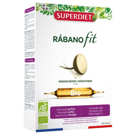 Rábanofit Bio 20 Ampollas Superdiet