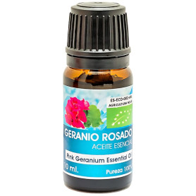 Aceite Esencial De Geranio Rosado Eco 10Ml Oro De los Andes