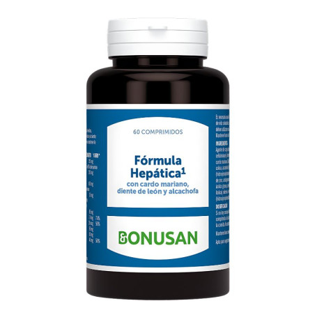 Fórmula Hepática 60 Comprimidos Bonusan