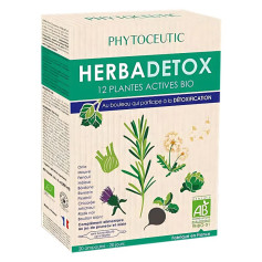 Herbadetox Bio 20 Ampollas Institut Phytoceutic