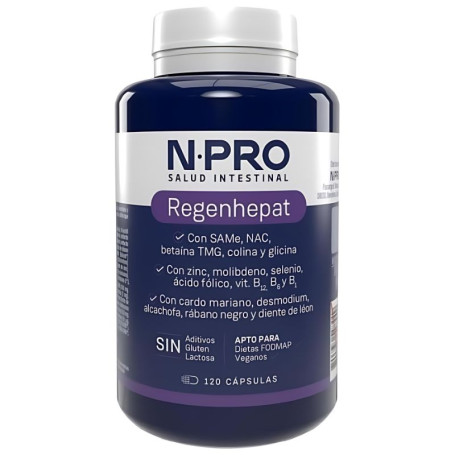 Regenhepat 120 Capsulas Npro
