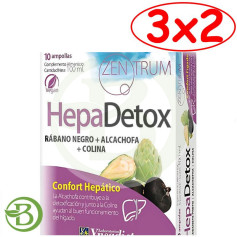 Pack 3x2 Hepadetox 10 Ampollas Ynsadiet
