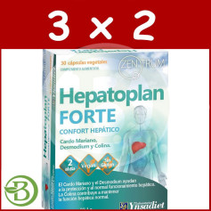 Pack 3x2 Hepatoplan Forte 30 Capsulas Vegetales Ynsadiet