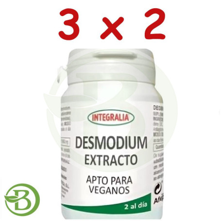 Pack 3x2 Extracto Seco De Desmodium 60 Cápsulas Integralia