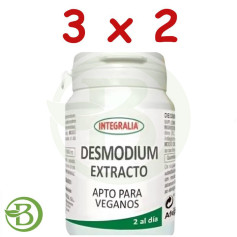 Pack 3x2 Extracto Seco De Desmodium 60 Cápsulas Integralia