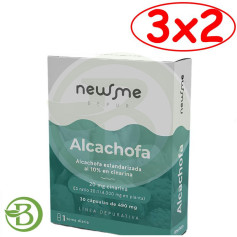 Pack 3x2 Alcachofa 30 Capsulas Herbora