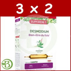 Pack 3x2 Desmodium 20 Ampollas Superdiet