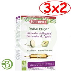 Pack 3x2 Rabalchofit Bio (Rábano Negro y Alcachofa) 20 Ampollas Superdiet