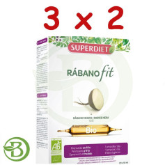 Pack 3x2 Rábanofit Bio 20 Ampollas Superdiet