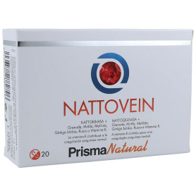 Nattovein 20 Cápsulas Prisma Natural