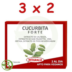Pack 3x2 Cucurbita Forte 60 Cápsulas Integralia